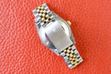 SOLD OUT: Rolex Date Ref. 15053 Two Tone 34mm Jubilee Bracelet Champagne Gold Peg Dial