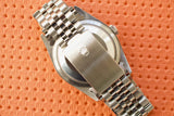 SOLD OUT: Rolex Datejust 16220 36MM Quickset Jubilee Silver Steel Box and Papers 1993 Engine Turned