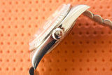 SOLD OUT: Rolex Datejust 16220 36MM Quickset Jubilee Silver Steel Box and Papers 1993 Engine Turned