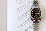 SOLD OUT: Rolex Datejust II Ref. 126300 Unworn 2021 Black Index Dial Box and Papers Jubilee