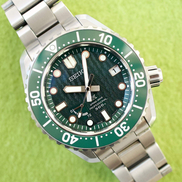 SOLD OUT: Seiko Prospex SBDB039/5R65-0AT0 44MM Spring Drive Limited to 500 Kokebozu Green 300m