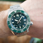 SOLD OUT: Seiko Prospex SBDB039/5R65-0AT0 44MM Spring Drive Limited to 500 Kokebozu Green 300m - WearingTime Luxury Watches