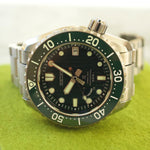 SOLD OUT: Seiko Prospex SBDB039/5R65-0AT0 44MM Spring Drive Limited to 500 Kokebozu Green 300m - WearingTime Luxury Watches