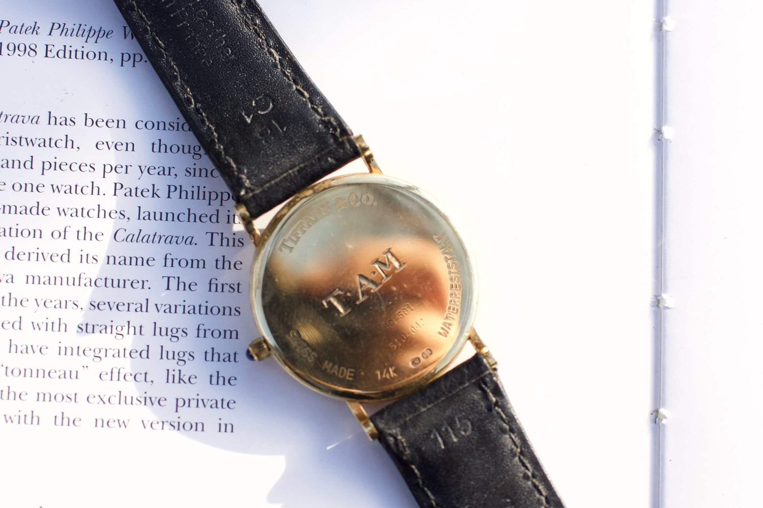 SOLD OUT: Tiffany & Co Classic 14k Solid Gold Ladies Watch 60-501 - WearingTime Luxury Watches