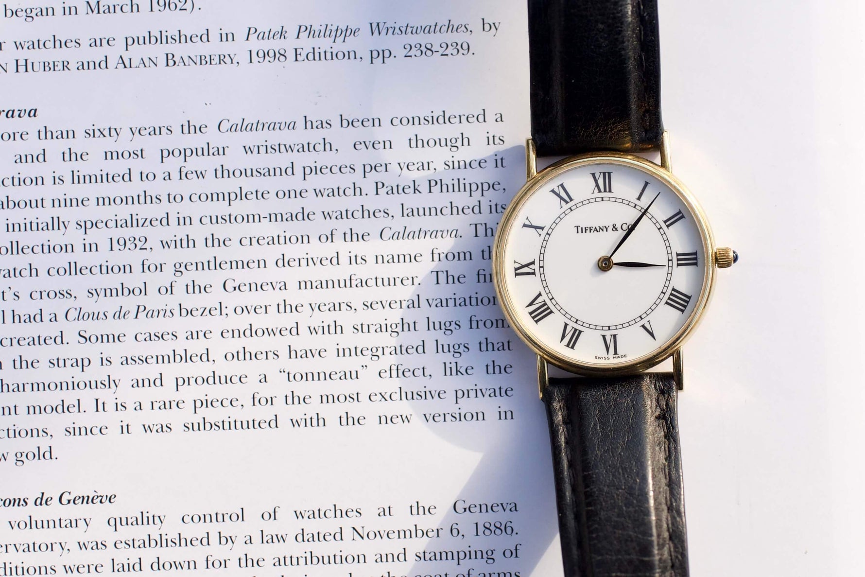 SOLD OUT: Tiffany & Co Classic 14k Solid Gold Ladies Watch 60-501 - WearingTime Luxury Watches