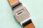 SOLD OUT: Tiffany and Co Reverso GMT Steel Mens or Ladies watch Original Box - WearingTime Luxury Watches