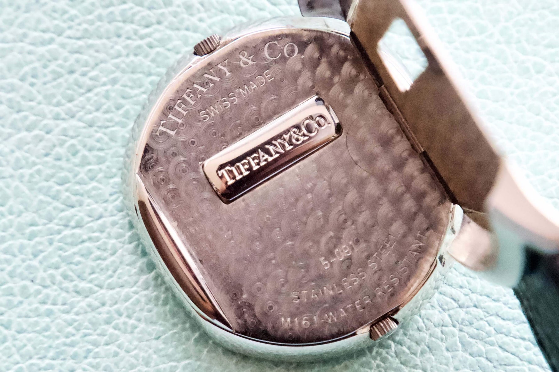 SOLD OUT: Tiffany and Co Reverso GMT Steel Mens or Ladies watch Original Box - WearingTime Luxury Watches