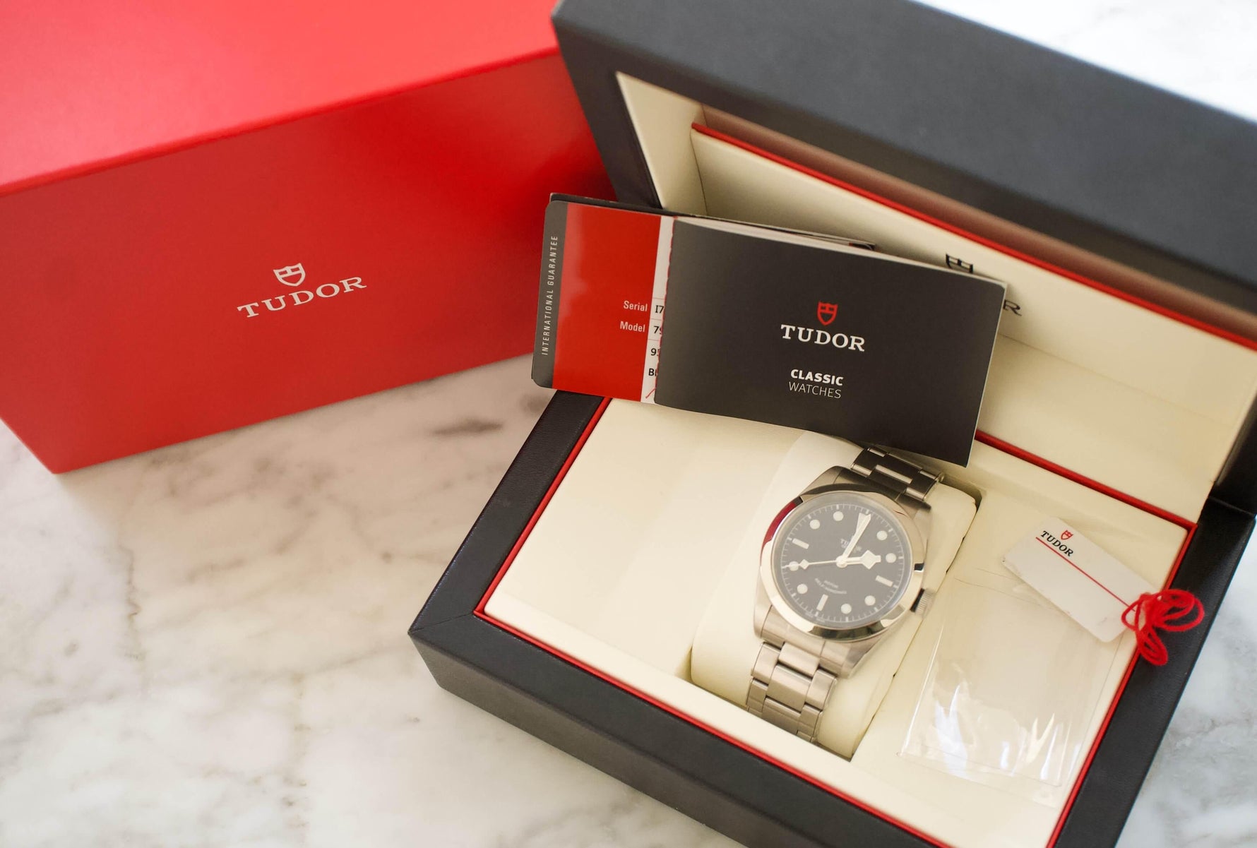 SOLD OUT: Tudor Black Bay 41 79540 41MM Automatic Blue Dial Steel Box and Papers 2020 - WearingTime Luxury Watches