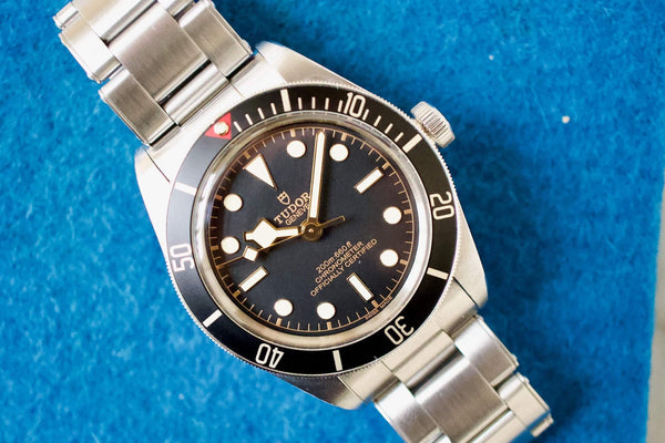 SOLD OUT: TUDOR Black Bay Fifty Eight 58 Men's Black Watch 79030N Box And Papers