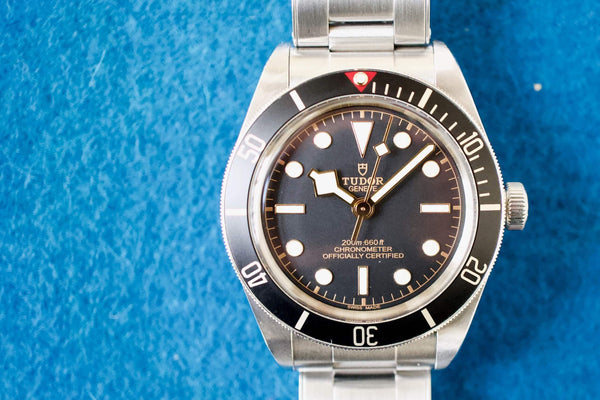 SOLD OUT: TUDOR Black Bay Fifty Eight 58 Men's Black Watch 79030N Box And Papers