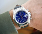SOLD OUT: Tudor Tiger Chronograph 79280P 40MM Chronograph Blue Steel Box 1997
