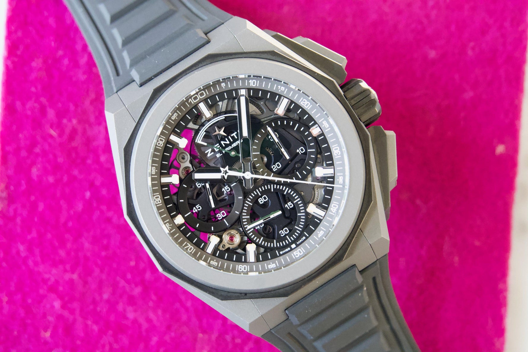 SOLD OUT: Zenith Defy Extreme Skeleton Dial Metal Men's Watch 97.9100.9004/02.I001 NEW - WearingTime Luxury Watches
