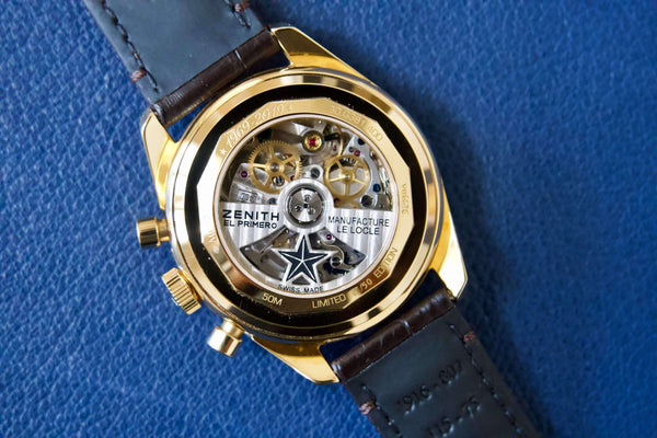 SOLD OUT: Zenith El Primero Revival G381 Chronograph HODINKEE Limited Edition 18k Gold Panda Dial 50 year Warranty 30.G381.400