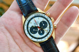 SOLD OUT: Zenith El Primero Revival G381 Chronograph HODINKEE Limited Edition 18k Gold Panda Dial 50 year Warranty 30.G381.400
