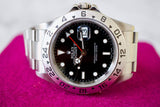 SOLD: Rolex 16570 Explorer ii F Black Dial 40mm BOX PAPERS SERVICED WARRANTY