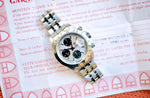 SOLD: Tudor Prince OysterDate Tiger Chronograph 79280 PAPERS Chrono Time Panda 2002 - WearingTime Luxury Watches