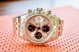SOLD: Tudor Prince OysterDate Tiger Chronograph 79280 PAPERS Chrono Time Panda 2002