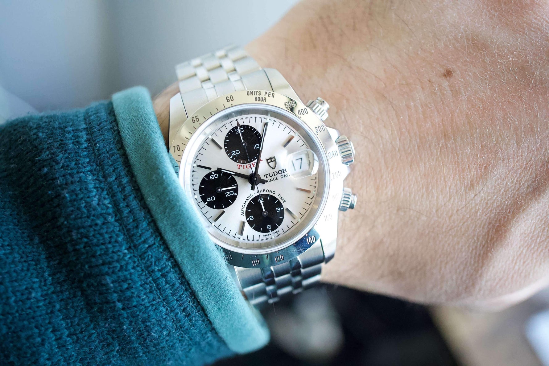 Tudor 79280 Tudor Tiger Chrono Brandizzi Tudor Tiger Prince Date 79280