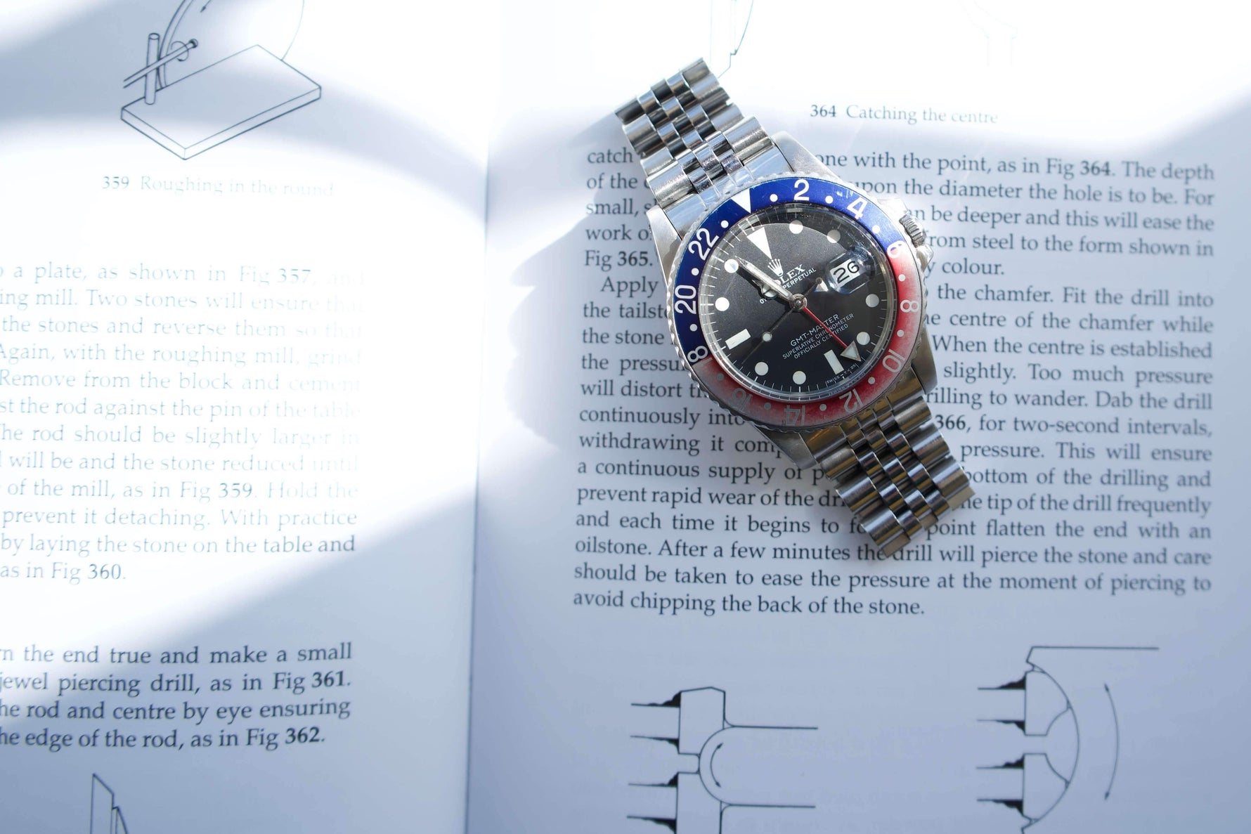 SOLDOUT: 1984 Rolex GMT Master ii Pepsi 16750 Jubilee Bracelet Ghost Bezel Vintage - WearingTime Luxury Watches
