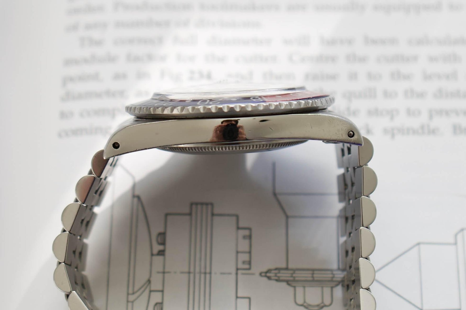 SOLDOUT: 1984 Rolex GMT Master ii Pepsi 16750 Jubilee Bracelet Ghost Bezel Vintage - WearingTime Luxury Watches