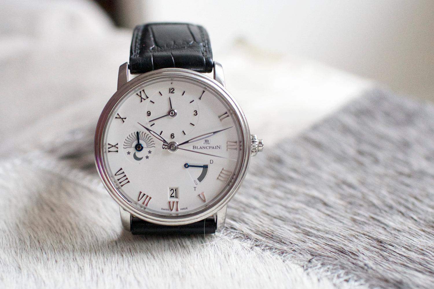 SOLDOUT: Blancpain Villeret Half TimeZone 6660 1127A 55B