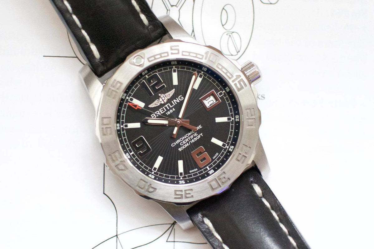 SOLDOUT: Breitling Colt 44 A7438710 Like NEW PAPERS AND BOX - WearingTime Luxury Watches