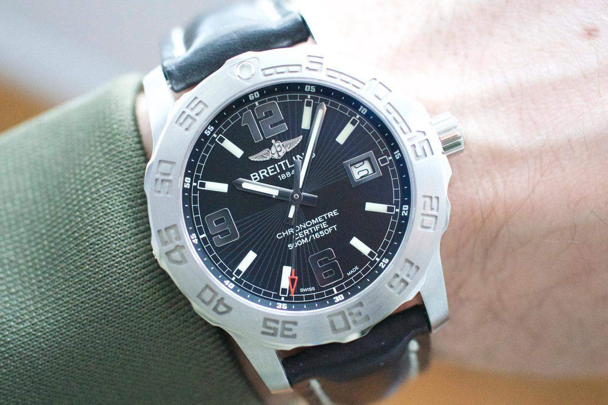 SOLDOUT: Breitling Colt 44 A7438710 Like NEW PAPERS AND BOX - WearingTime Luxury Watches