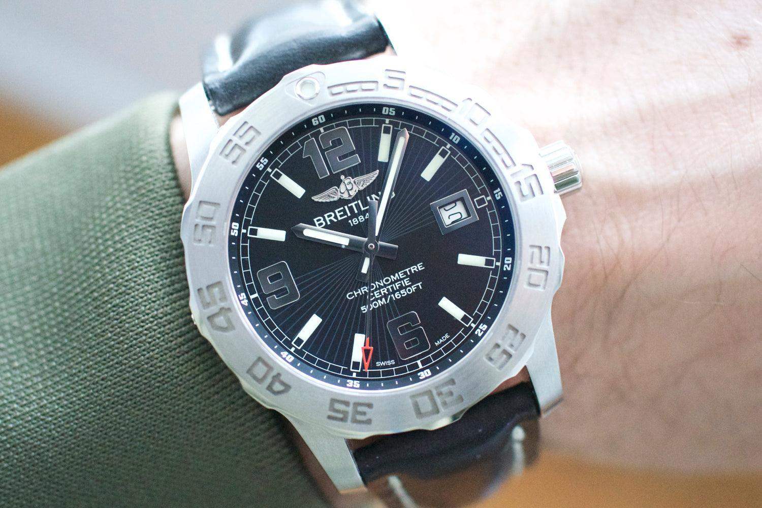 SOLDOUT: Breitling Colt 44 A7438710 Like NEW PAPERS AND BOX - WearingTime Luxury Watches