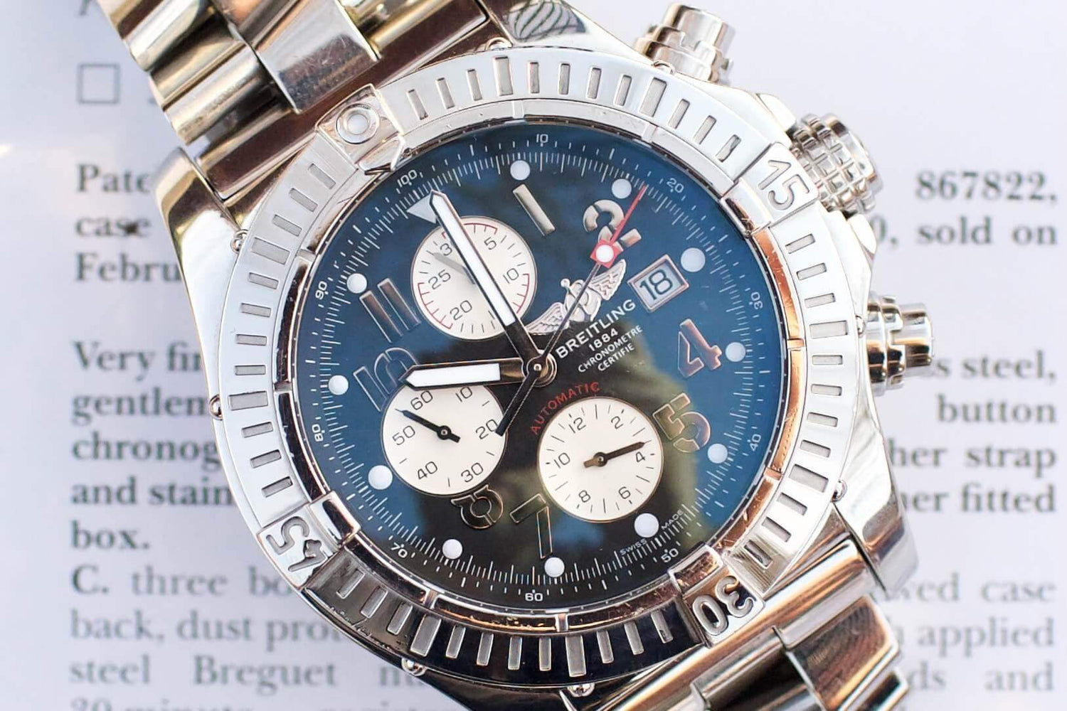 SOLDOUT: Breitling Super Avenger Chronograph 48mm A13370 - WearingTime Luxury Watches