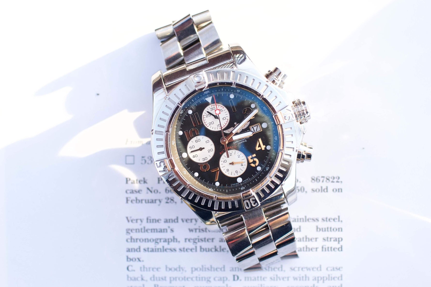 SOLDOUT: Breitling Super Avenger Chronograph 48mm A13370 - WearingTime Luxury Watches