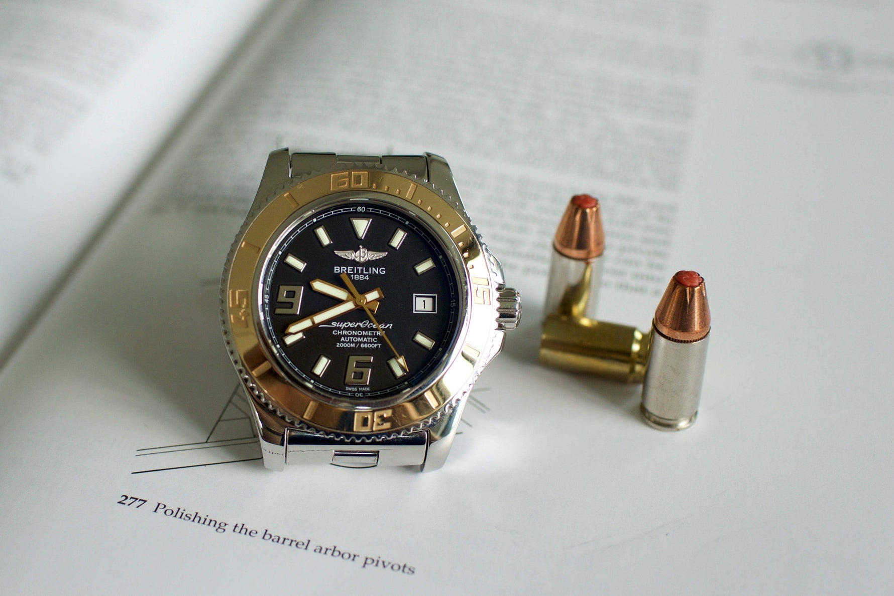 SOLDOUT: Breitling SuperOcean 44mm - WearingTime Luxury Watches