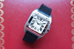 SOLDOUT: Cartier Santos 100 Steel Mid Size W20106X8 - WearingTime Luxury Watches