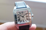 SOLDOUT: Cartier Santos 100 Steel Mid Size W20106X8 - WearingTime Luxury Watches