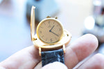 SOLDOUT: Ebel 18K Yellow Gold $20 Hidden Coin Watch Rare - WearingTime Luxury Watches