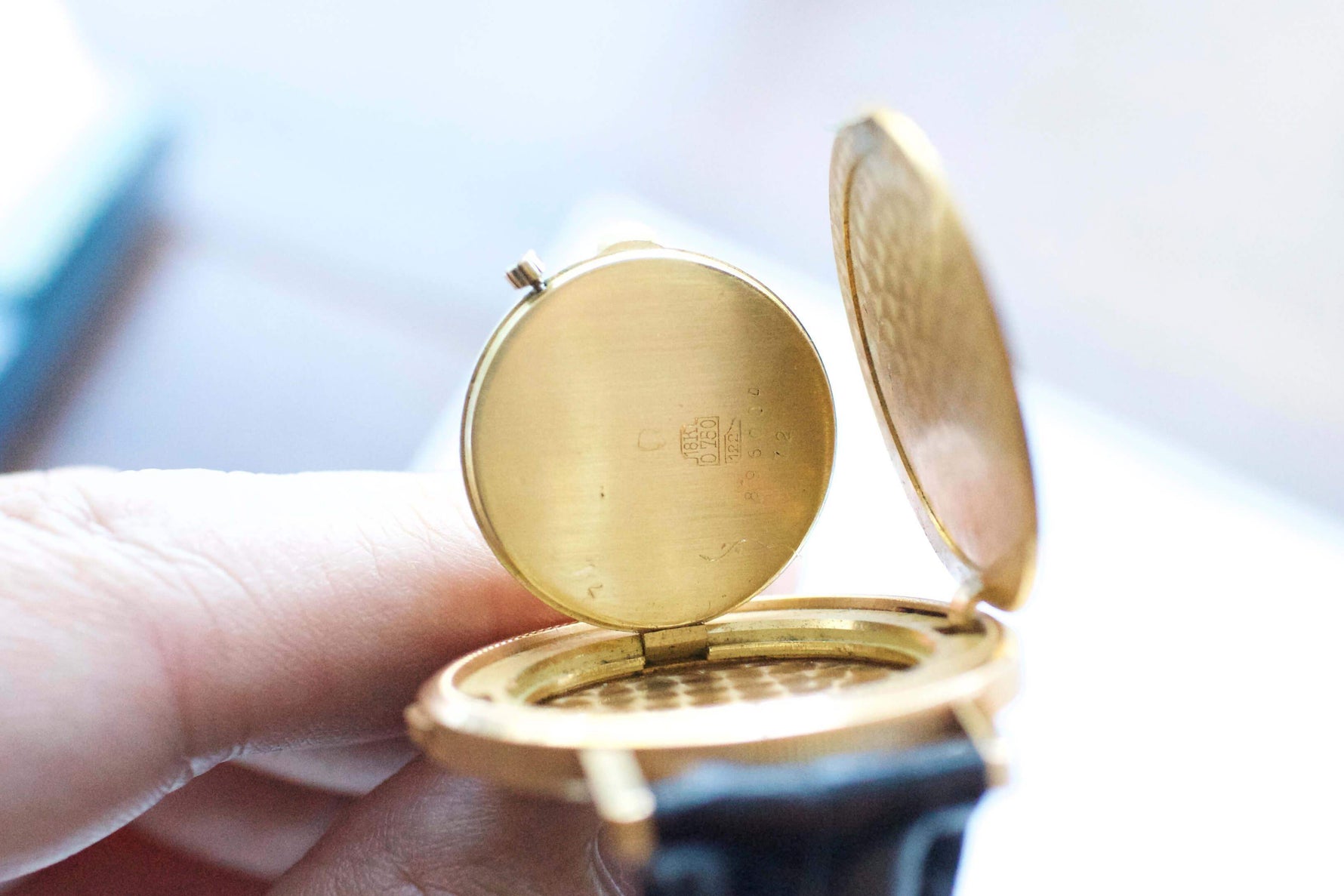 SOLDOUT: Ebel 18K Yellow Gold $20 Hidden Coin Watch Rare - WearingTime Luxury Watches