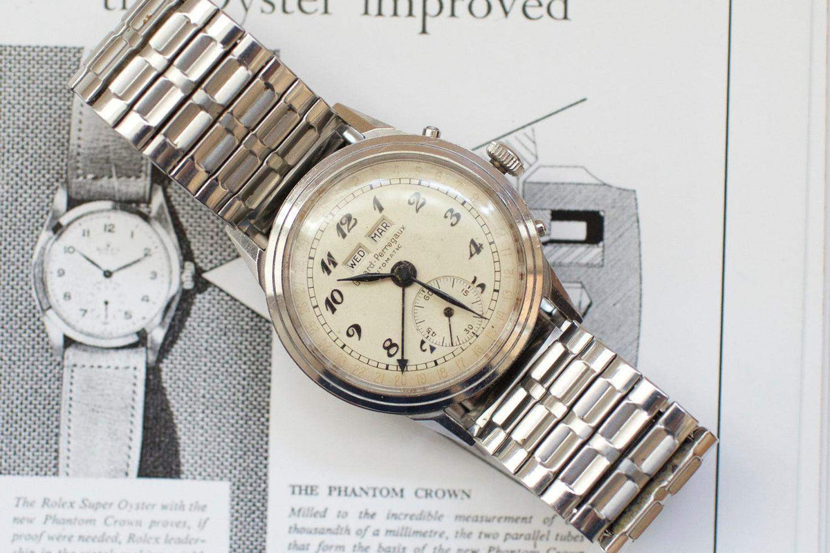 SOLDOUT: Girard Perregaux 6083 Vintage Triple Date - WearingTime Luxury Watches