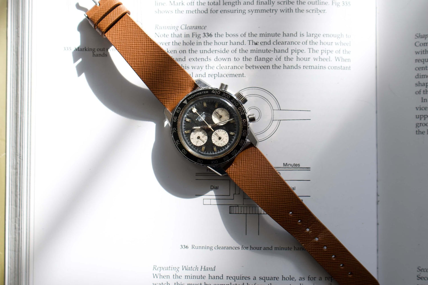 SOLDOUT: Heuer Autavia Vintage Panda Racing Chronograph 2nd Gen Compressor Ref. 2446C - WearingTime Luxury Watches