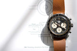 SOLDOUT: Heuer Autavia Vintage Panda Racing Chronograph 2nd Gen Compressor Ref. 2446C