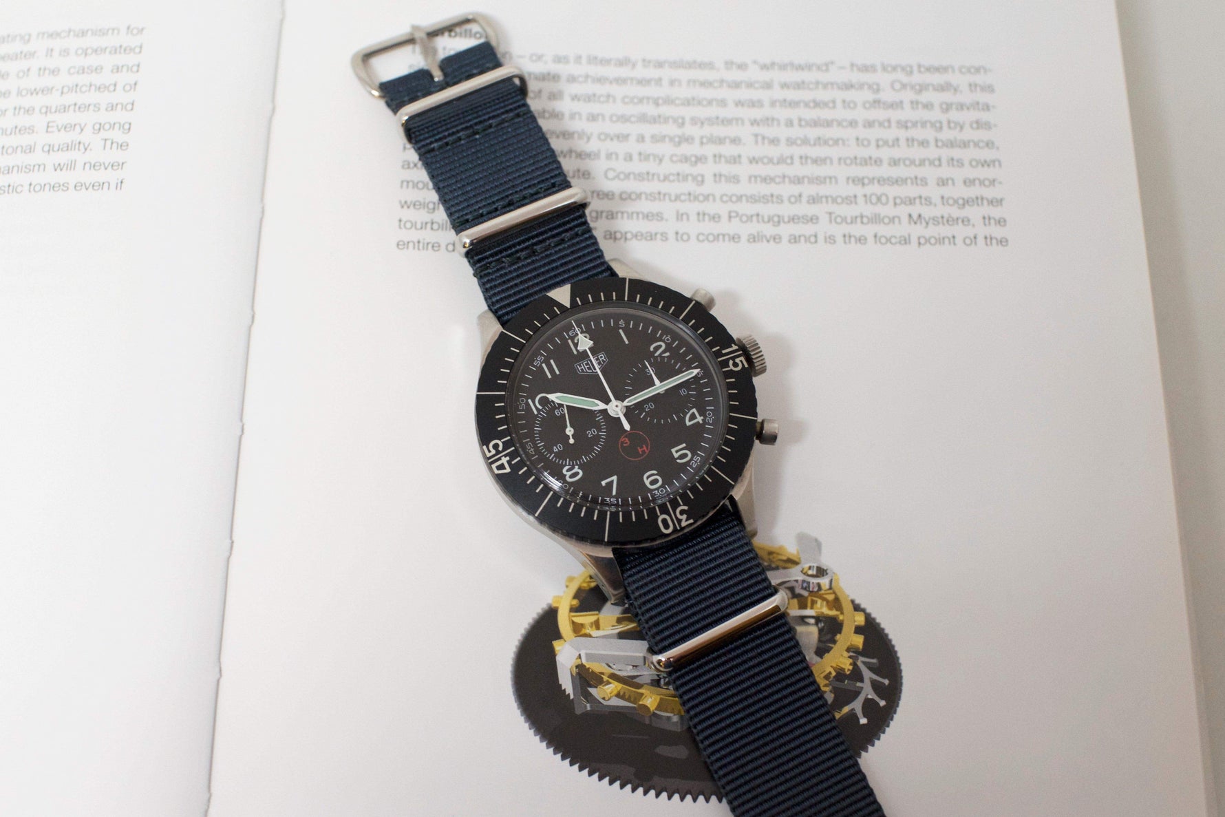 SOLDOUT: Heuer Bund SG1550 Vintage Chrono - WearingTime Luxury Watches