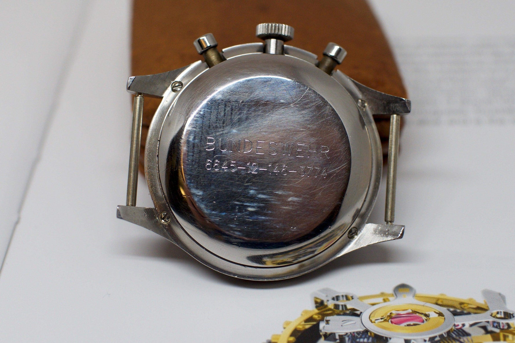 SOLDOUT: Heuer Bund SG1550 Vintage Chrono - WearingTime Luxury Watches