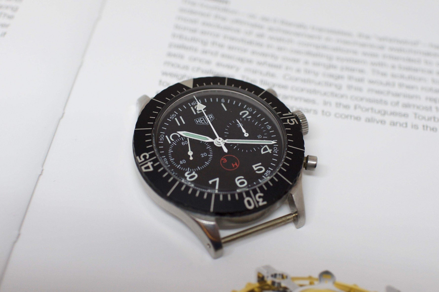 SOLDOUT: Heuer Bund SG1550 Vintage Chrono - WearingTime Luxury Watches