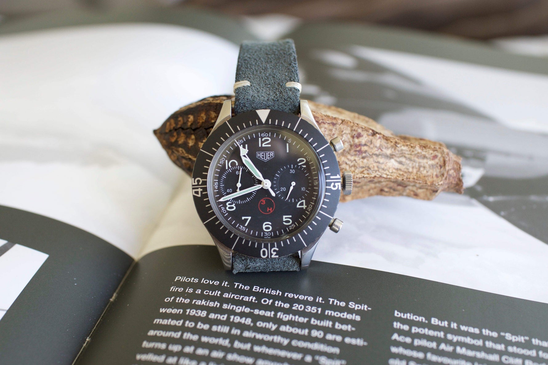 SOLDOUT: Heuer Bund SG1550 Vintage Chrono - WearingTime Luxury Watches