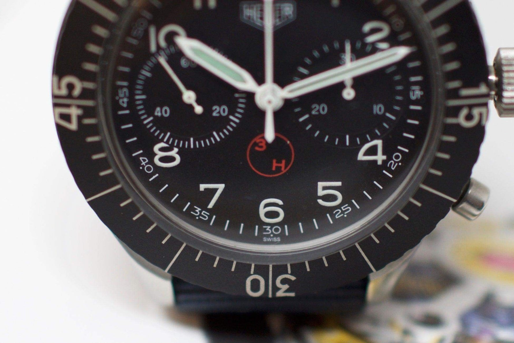 SOLDOUT: Heuer Bund SG1550 Vintage Chrono - WearingTime Luxury Watches