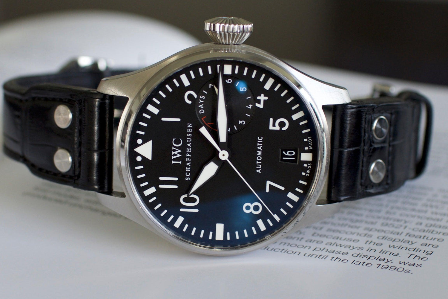 SOLDOUT: IWC Big Pilot 5004 - WearingTime Luxury Watches