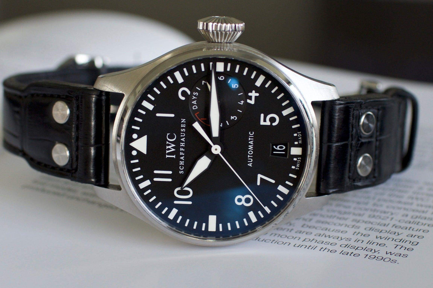 SOLDOUT: IWC Big Pilot 5004 - WearingTime Luxury Watches