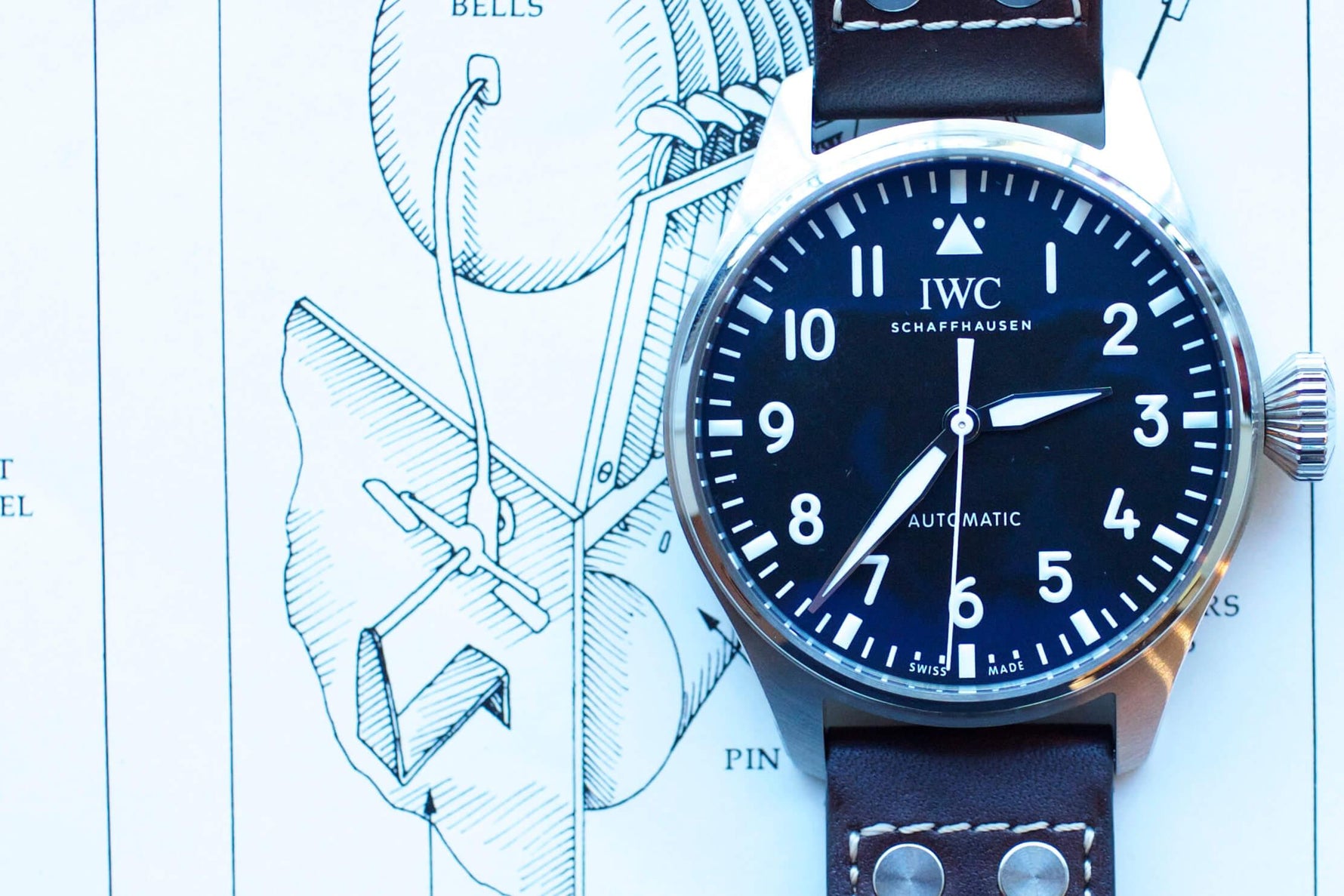 SOLDOUT: IWC Big Pilot's Watch 43 MM IW329301 Box and Papers 2021 - WearingTime Luxury Watches