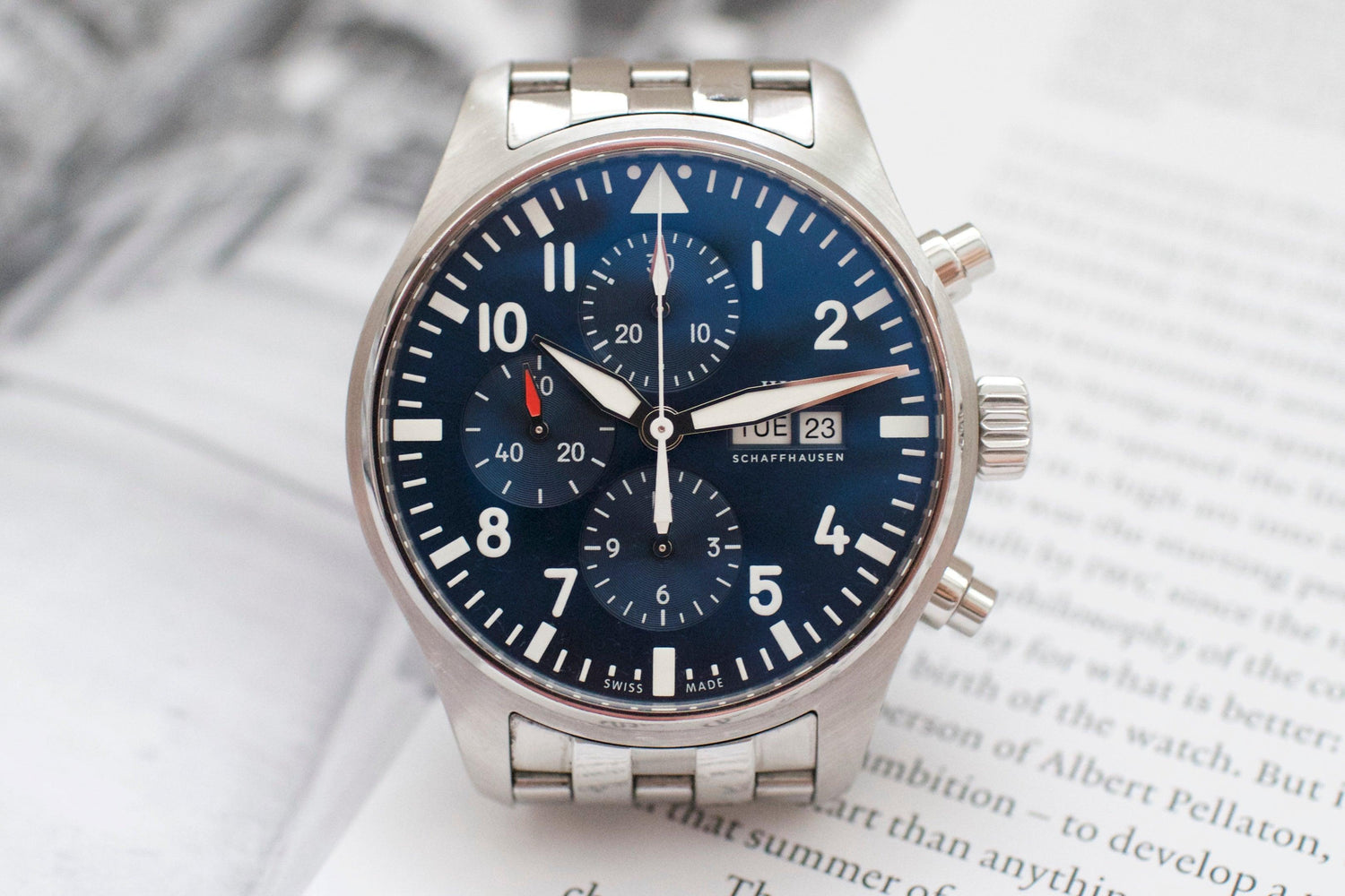 SOLDOUT: IWC Pilot Chronograph Le Petit Prince Limited - WearingTime Luxury Watches