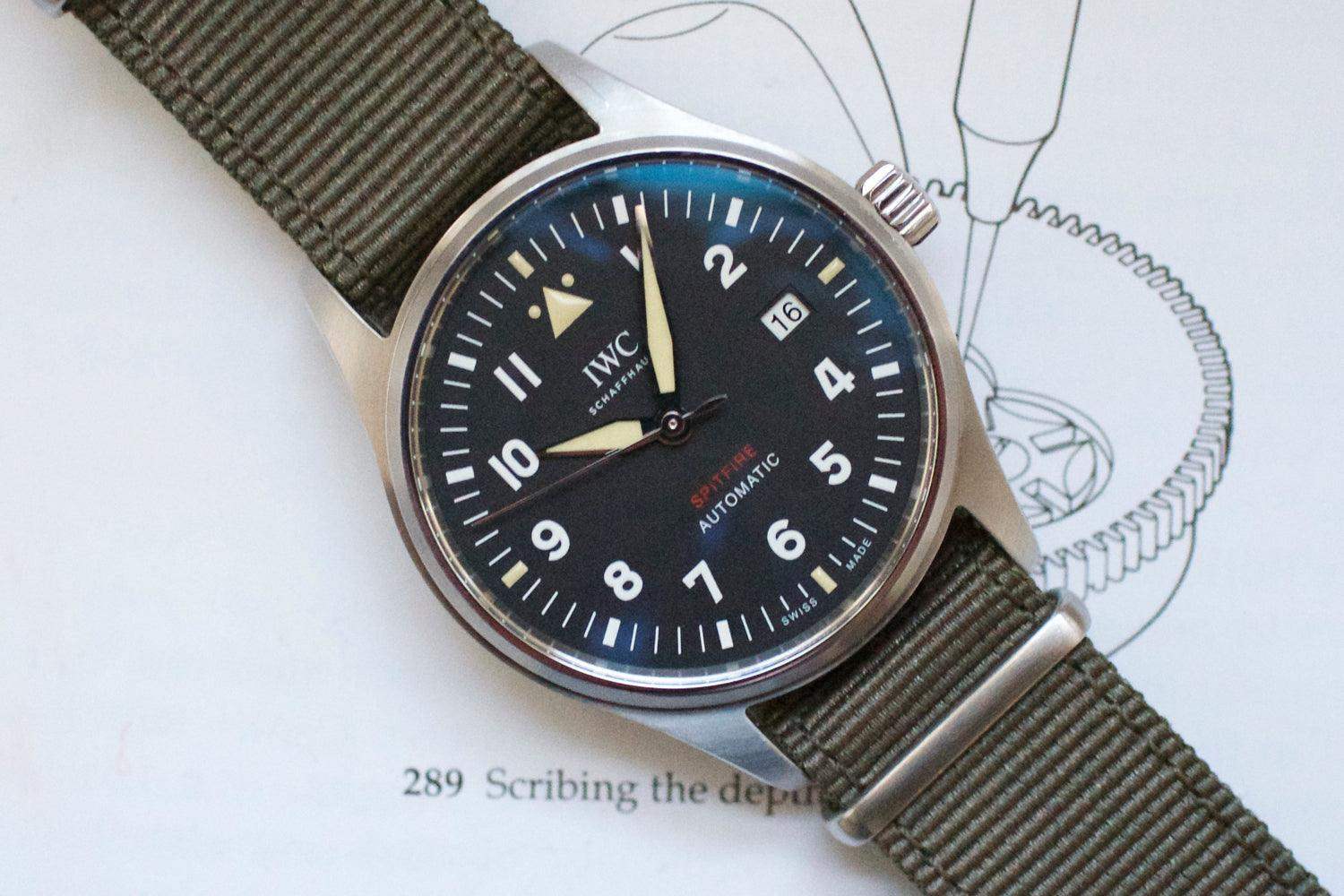 SOLDOUT: IWC Pilot Spitfire Automatic 39mm IW326801 - WearingTime Luxury Watches
