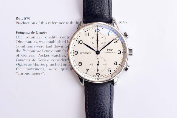 SOLDOUT: IWC Portuguese Chronograph Ref. 3714