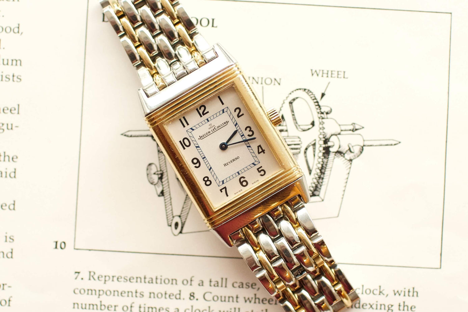 SOLDOUT: Jaeger LeCoultre Reverso Two Tone - WearingTime Luxury Watches